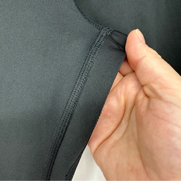 Nike Mesh Black Red Leggings Size XXL - Picture 6 of 8